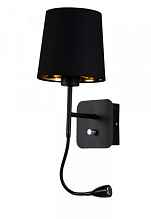 Бра Crystal Lux PABLO AP2 BLACK/BLACK-GOLD - цена и фото Бра Crystal Lux PABLO AP2 BLACK/BLACK-GOLD - цена и фото